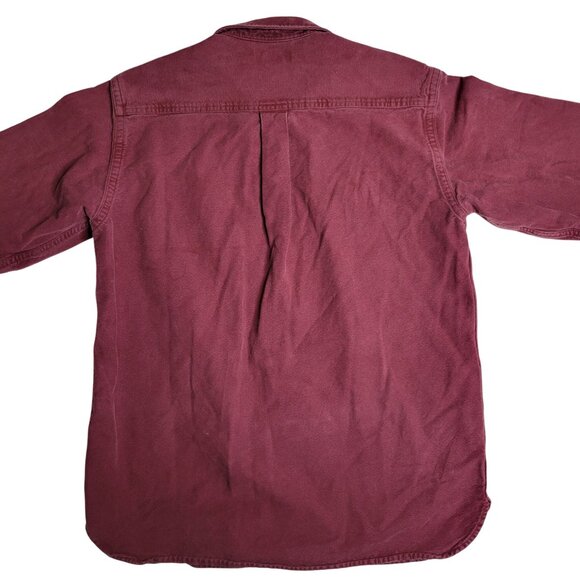 L.L. Bean Men's Medium Heavyweight Chamois Shirt Lot Of 4 In Assorted Colors - Picture 10 of 16